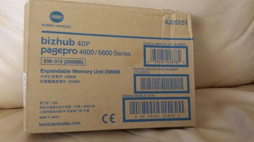 New OEM Genuine Konica 9J05151 EM-313 256mb Expandable Memory Unit