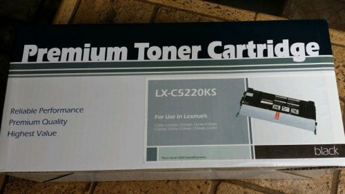 Premium Black Toner Cartridge LX-C5220KS For Use In Lexmark