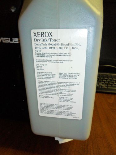 Xerox 6R301 black toner ctg.DocTec90/1075-90/4050-90/5388Yield:135K-Weight:3 lbs