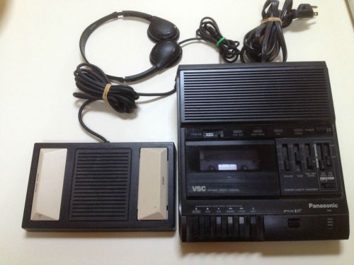 Panasonic rr-830 dictation transcriber, standard cassette for sale