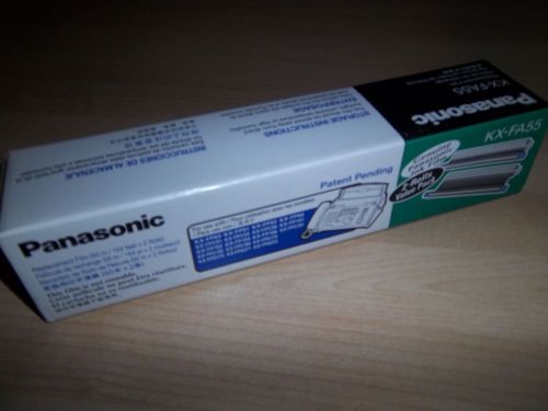 Panasonic Fax Replacement Ink Film KX-FA55 for KX-FP Series 2 Rolls NIB