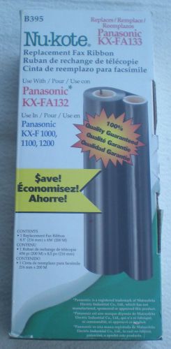 Nu-Kote Fax Ribbon - Panasonic KX-FA133/ KX-FA132 Equal - NEW