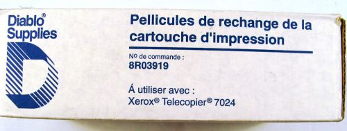 New Xerox Fax Telecopier 7024 Imaging Cartridge Refills 2 Rolls 656&#039;  8R03919