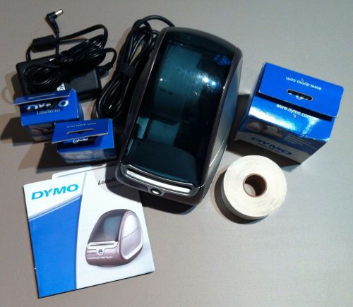 DYMO LABELWRITER 400 TURBO 93176 w AC adapter USB printer, postage labels, cards