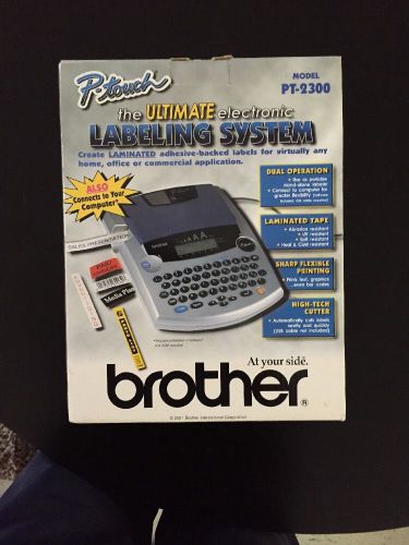 Brother Pt2300 Labeling