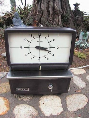Amano heavy duty 5436 employee time clock~ nice for sale