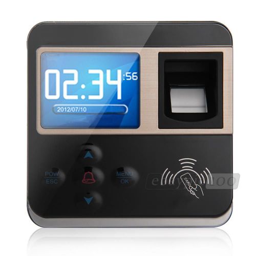 Fingerprint attendance machine time clock access control system tcp/ip rs485 for sale