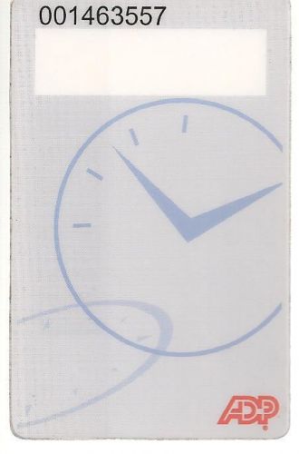 ADP EMPLOYEE TIME STAMP CARD