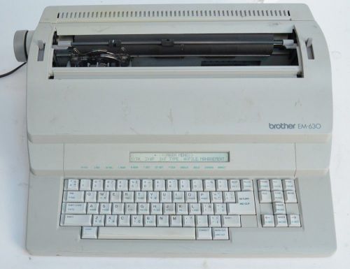 Brother EM-630 Electric Typewriter w/ Display