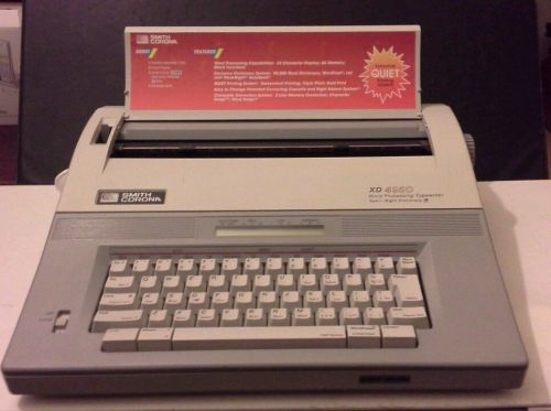 Smith Corona XD4950 Electronic Typewriter model 5A-4