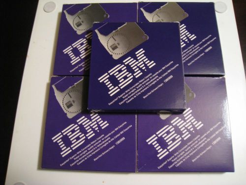 Lot of 5 IBM EasyStrike Superior Black Write Correctable Ribbon 1380999 NEW*