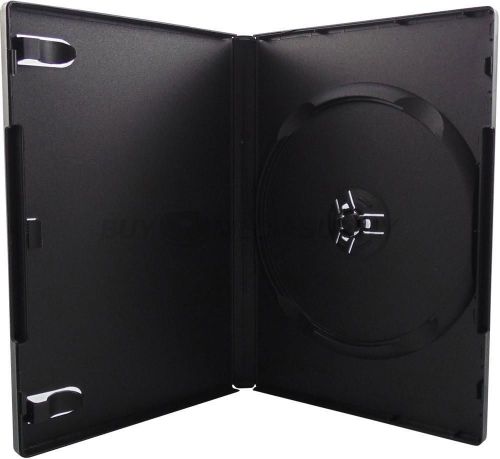 14mm Standard Black 1 Disc DVD Case Machine Grade - 1 Piece