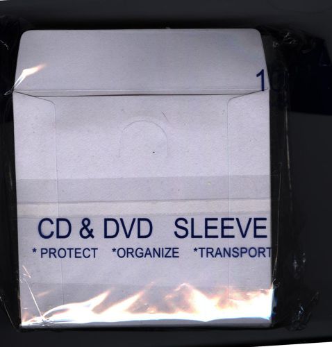 mini CD &amp; DVD Sleeves - protect organize transport digital optical musical media