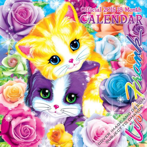 2015 Lisa Frank 2015 Wall Calendar  - 12x12 - NEW