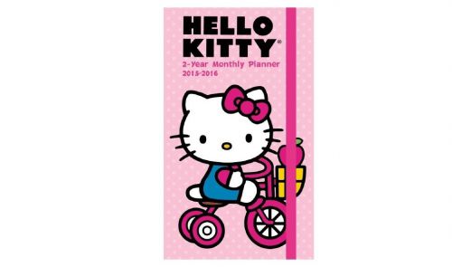 Hello Kitty 2-Year Monthly Planner 2015-2016 &gt; FREE SHIPPING