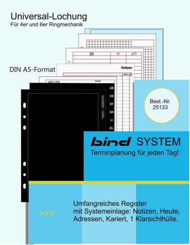 bind - B-25133 - Systemeinlage Startpaket A5