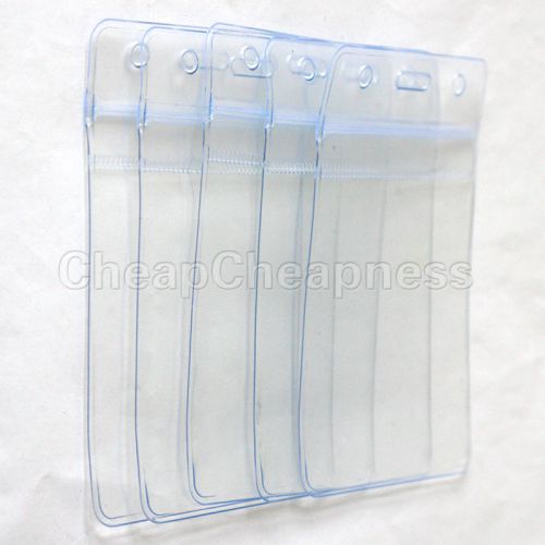 High Quality 5X Working Exhibition ID Name Card Holder Anti Water PVC Badge ODCA