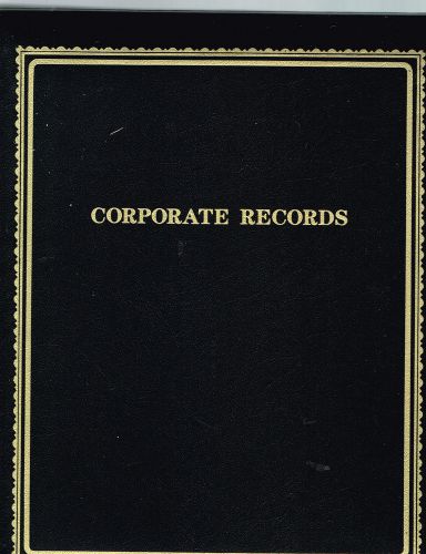 All State Legal Supply Corporate Records book hard bound