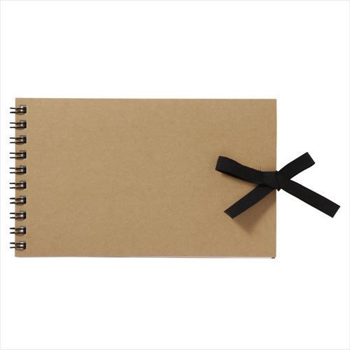 MUJI Moma Recycled paper sketchbook postcard size About 150?x100mm 20 sheets
