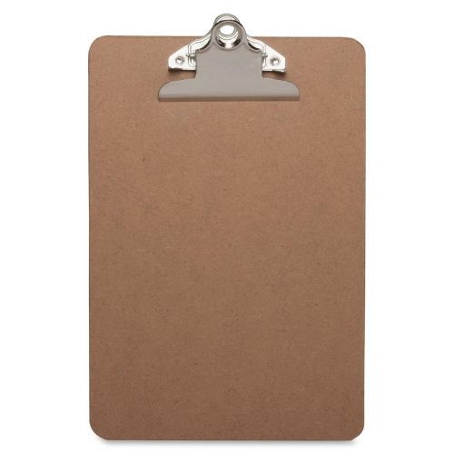 Business source clipboard  - 6&#034;x9&#034; - hardboard - brown - bsn16506 for sale