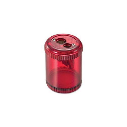 Officemate Pencil/Crayon Sharpener, Twin, Red 30240