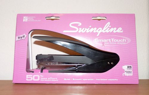 Swingline SmartTouch Pink Ribbon Stapler, Black/Pink (New)