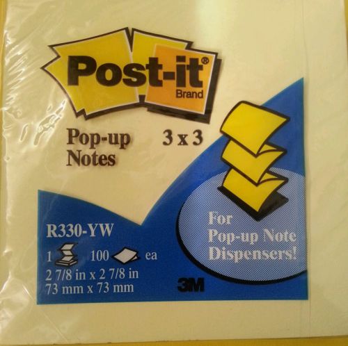 Post-It 3X3 Pop-up Notes
