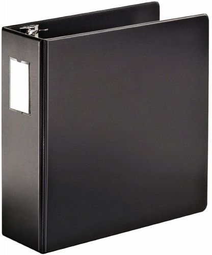 Cardinal perstrength locking slant ring reference binder with 4 black for sale