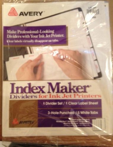 Index Maker  Fits 8 1/2 By 11 Binder