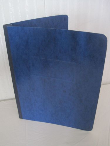 1 Oxford Report Binder Folder 12702 Blue Cover 8 1/2&#034; x 11&#034; Fastener 2 Piece
