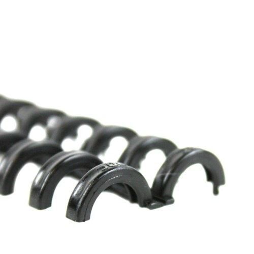 GBC Black 3/8&#034; Proclick Spines 100 Spines in A Box. Free Shipping