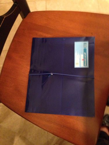 Blue Accordian Folder