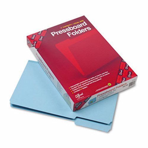 Smead Recycled Folders, 1 &#034; Expansion, Blue, 25 per Box (SMD22530)