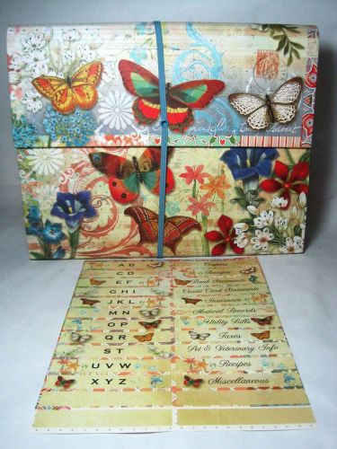 Punch studio 13&#034; x 10&#034; butterfly 12 section portfolio 55797 nnb for sale