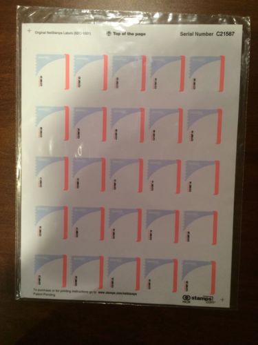 Stamps.com original netstamps postage label sheets 50 labels 2 sheets sdc-1001 for sale