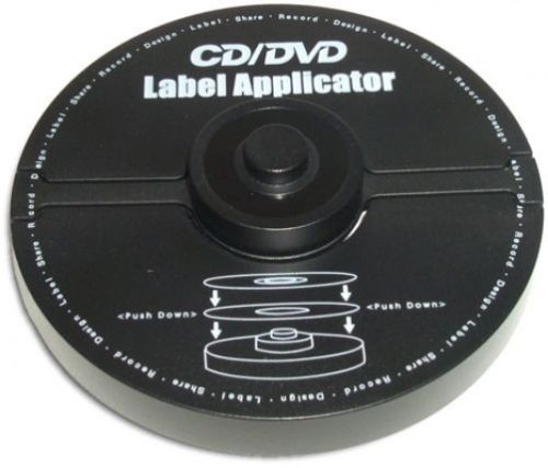 =CD/DVD LABEL APPLICATOR= for easily applying labels!