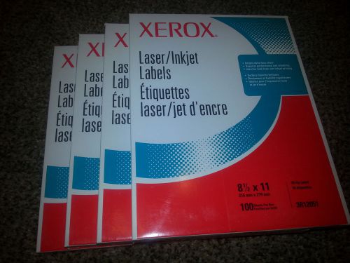12000 xexox lasre/ ink jet label 30 up- 1&#034; x 2.62&#034; compatible to 5160 - 3r12051 for sale