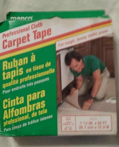 Carpet Tape Professional Cloth 1-1/2&#034; x42 feet