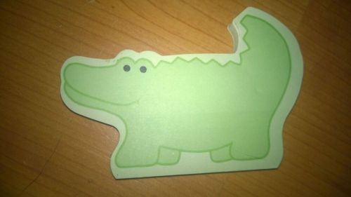 Shapes Etc Alligator Self-Adhesive Note Pad