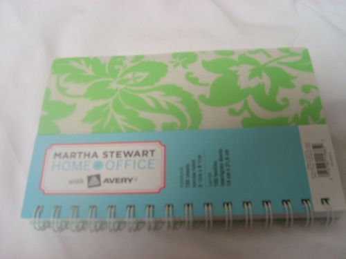 Martha Stewart -Home Office-notebook-100 sheets- 5  1/2 inches by 8  1/2 inches