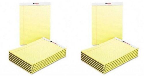 24 UNIVERSAL OFFICE PRODUCT 10630 PERFORATED EDGE WRITTING PAD, LEGAL RULED