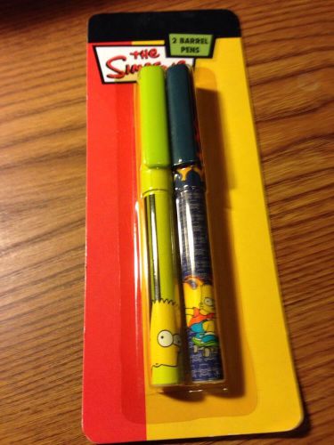 The Simpsons Two Barrel Pens