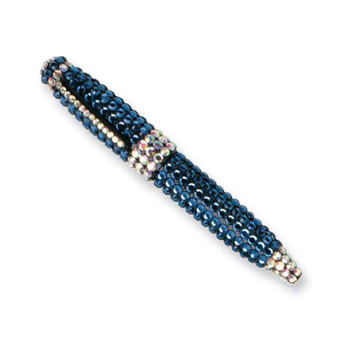 New Montana Blue Ball-point Pen Office Made with Swarovski® Crystals