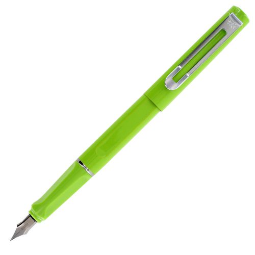 JinHao 599 Lime Green Metal Fountain Pen, Medium Nib (FP-599-1)