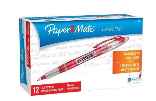 Paper Mate Liquid Expresso Marker Pen - Medium Pen Point Type - 1 Mm (pap21002)