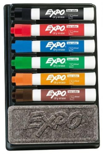 NEW Expo 7-Piece Low-Odor Dry Erase Organizer Kit