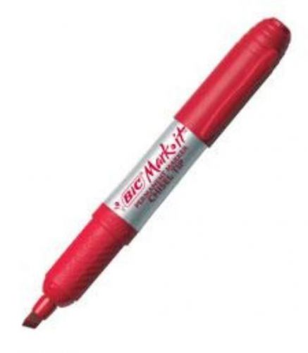Bic markit permanent marker red (qty: 1) for sale