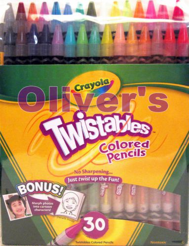 Nontoxic Crayola® Twistables Colored Pencils - Pack of 30