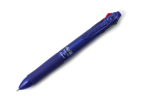 Pilot frixion ball 3 color gel ink multi pen - 0.5 mm - blue body for sale