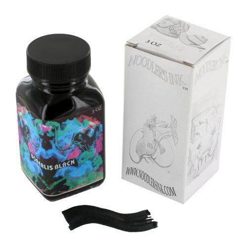 Noodler&#039;s Ink Fountain Pen Bottled Ink, 3oz - Borealis Black